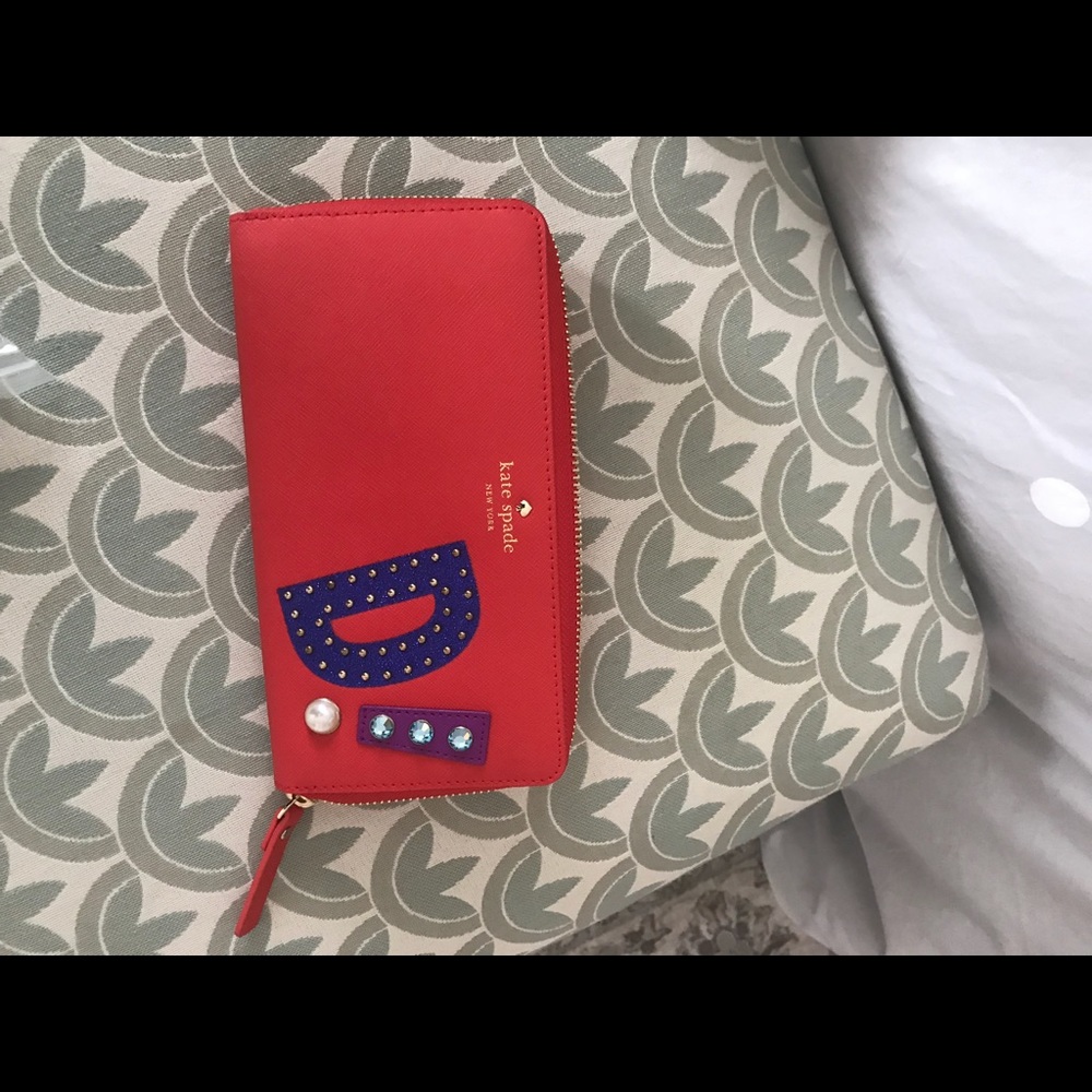 Kate Spade wallet “D” Hartley Lane Lacey